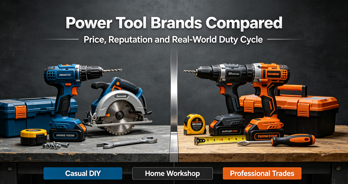 Power Tool Brand Breakdown: Real-World Performance, Cost & Who Each Brand Fits