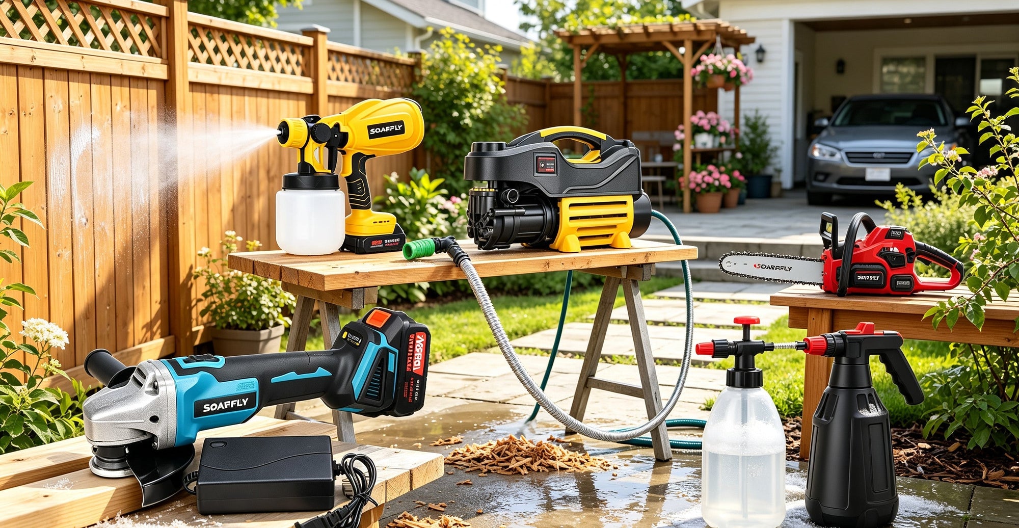 5 Must-Have Cordless Power Tools for Beginner Backyard Renovation