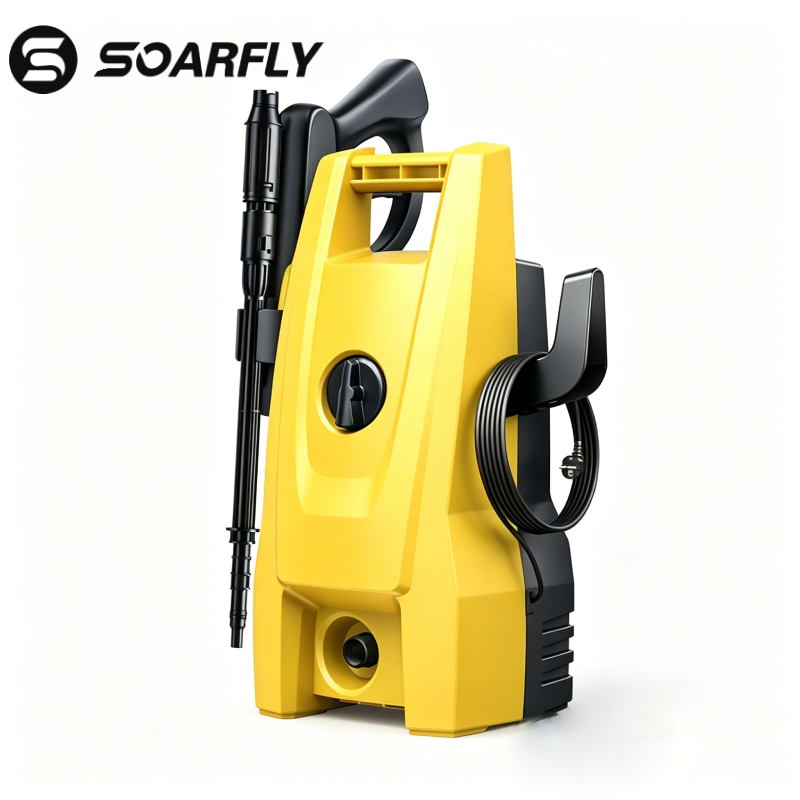 SOARFLY 4800W Lavadora de alta pressão a jato de água com lança longa + tubo de 7m - 5 anos de garantia